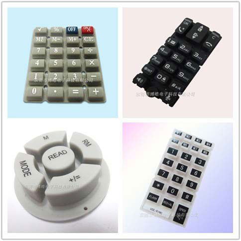 絲印硅膠按鍵