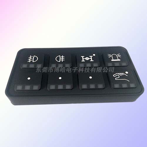 重型機械設備硅膠按鍵