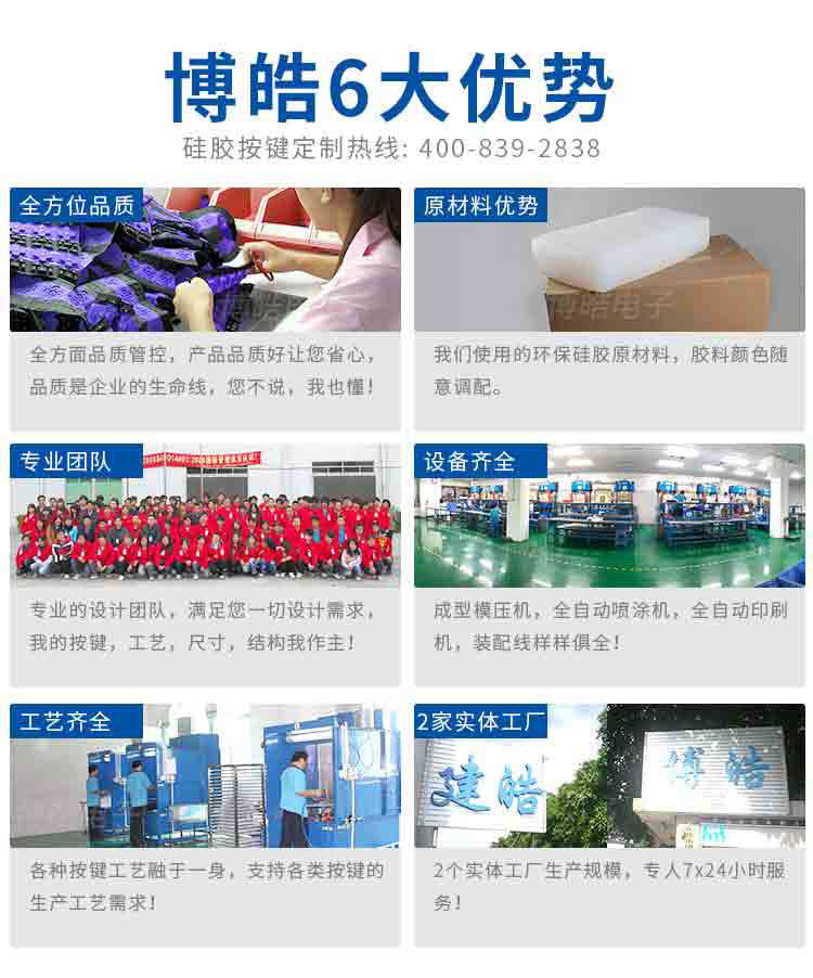 硅膠按鍵生產廠家