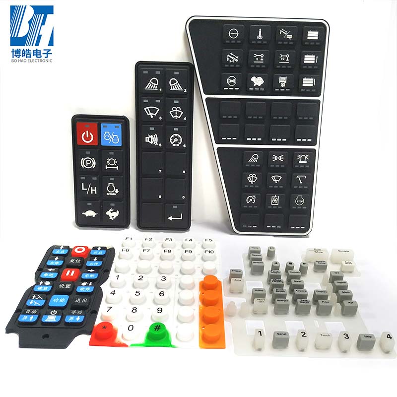 80款不同硅膠按鍵產(chǎn)品圖片展示(博皓電子生產(chǎn))
