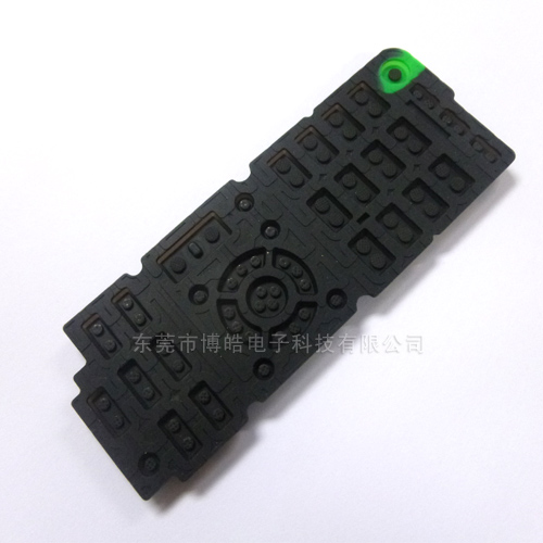 導電遙控器硅膠按鍵——黑粒導電