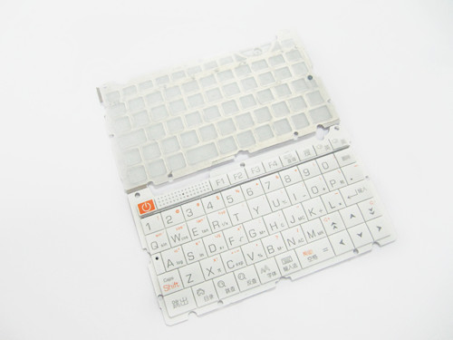 絲印工藝純白學習機按鍵 絲印效果圖