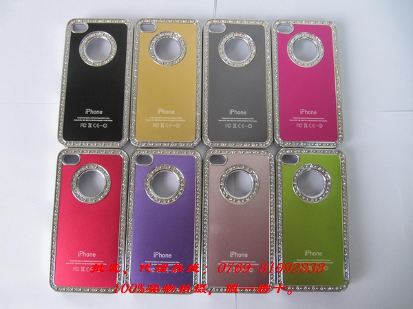 水鉆蘋果保護殼