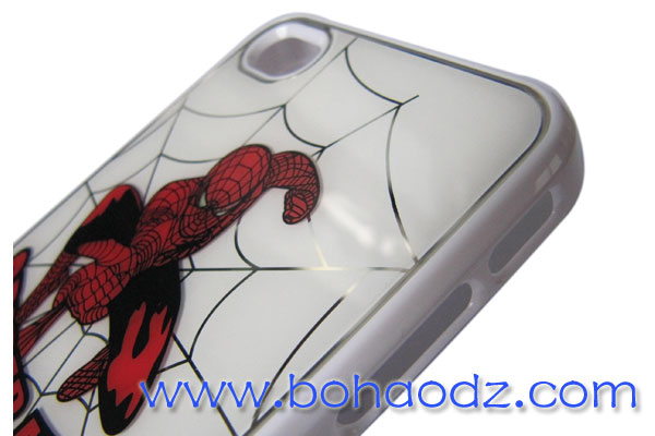 蜘蛛俠IPHONE4手機殼細節