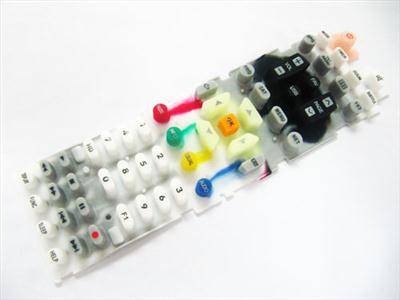 供應熒光硅膠遙控器按鍵生產(chǎn) 10種顏色款式