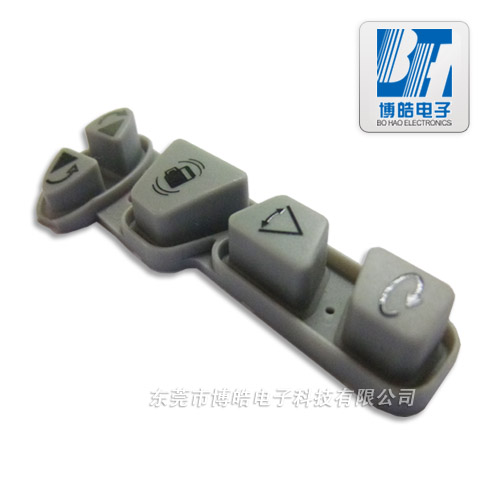 具有導電功能的測試儀器硅膠按鍵內置油墨導電