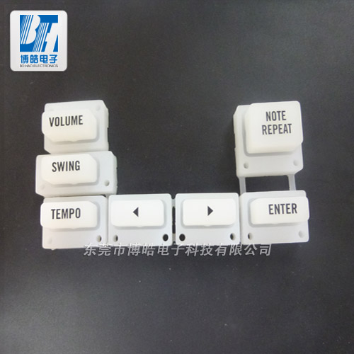 絲印高清字符儀器設備硅膠按鍵