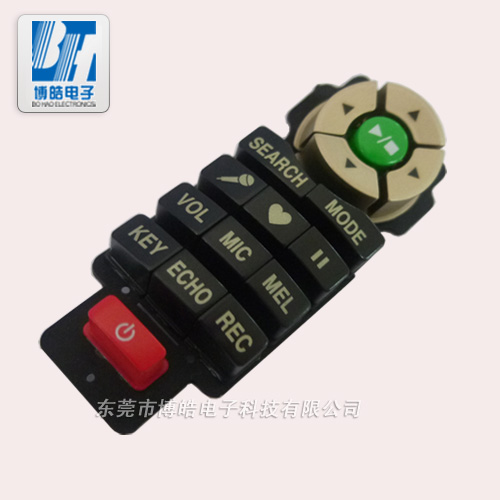 麥克風控制器P+R按鍵 適用于音響設備遙控器 麥克風控制器P+R按鍵 適用于音響設備遙控器