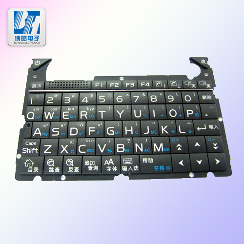 小學生電腦教育機詞典按鍵采用塑膠加硅膠原材料