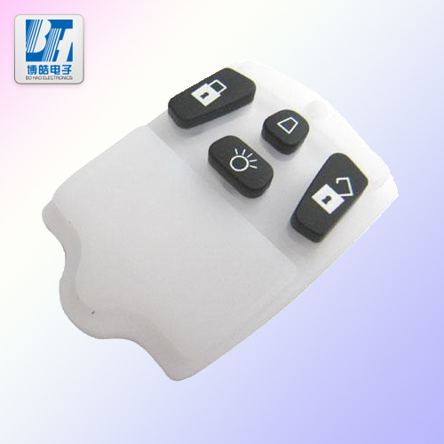 汽車遠程遙控鎖硅膠按鍵能防水使用壽命長