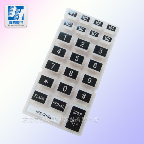 提供醫用器材醫療硅膠按鍵來圖來樣定制