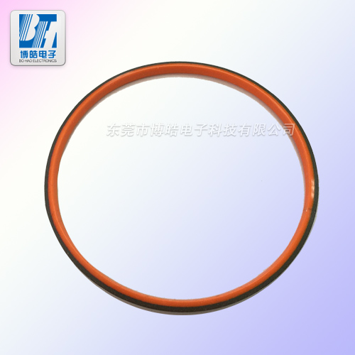 雙色擠出碳鎳硅膠密封圈 防水|導電|屏蔽電磁波硅膠密封圈 雙色擠出碳鎳硅膠密封圈 防水|導電|屏蔽電磁波硅膠密封圈